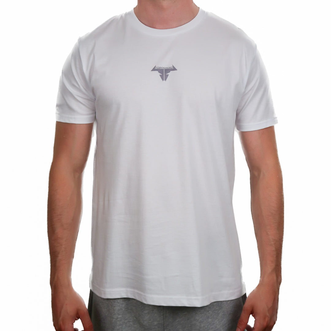 NoDaysOff Slim Fit T-Shirt - Grey on White