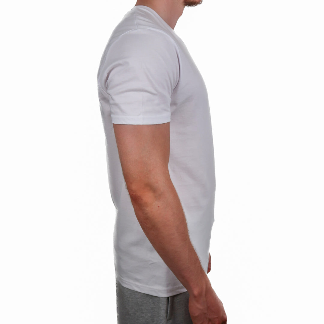 Essential Slim Fit T-Shirt - Black on White