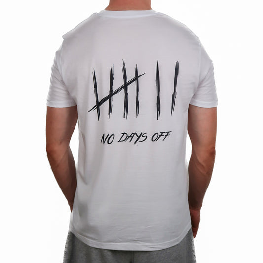 NoDaysOff Slim Fit T-Shirt - Black on White