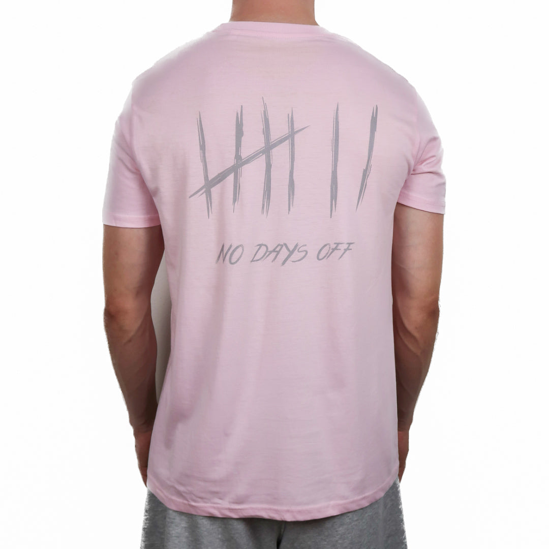 NoDaysOff Slim Fit T-Shirt - Grey on White