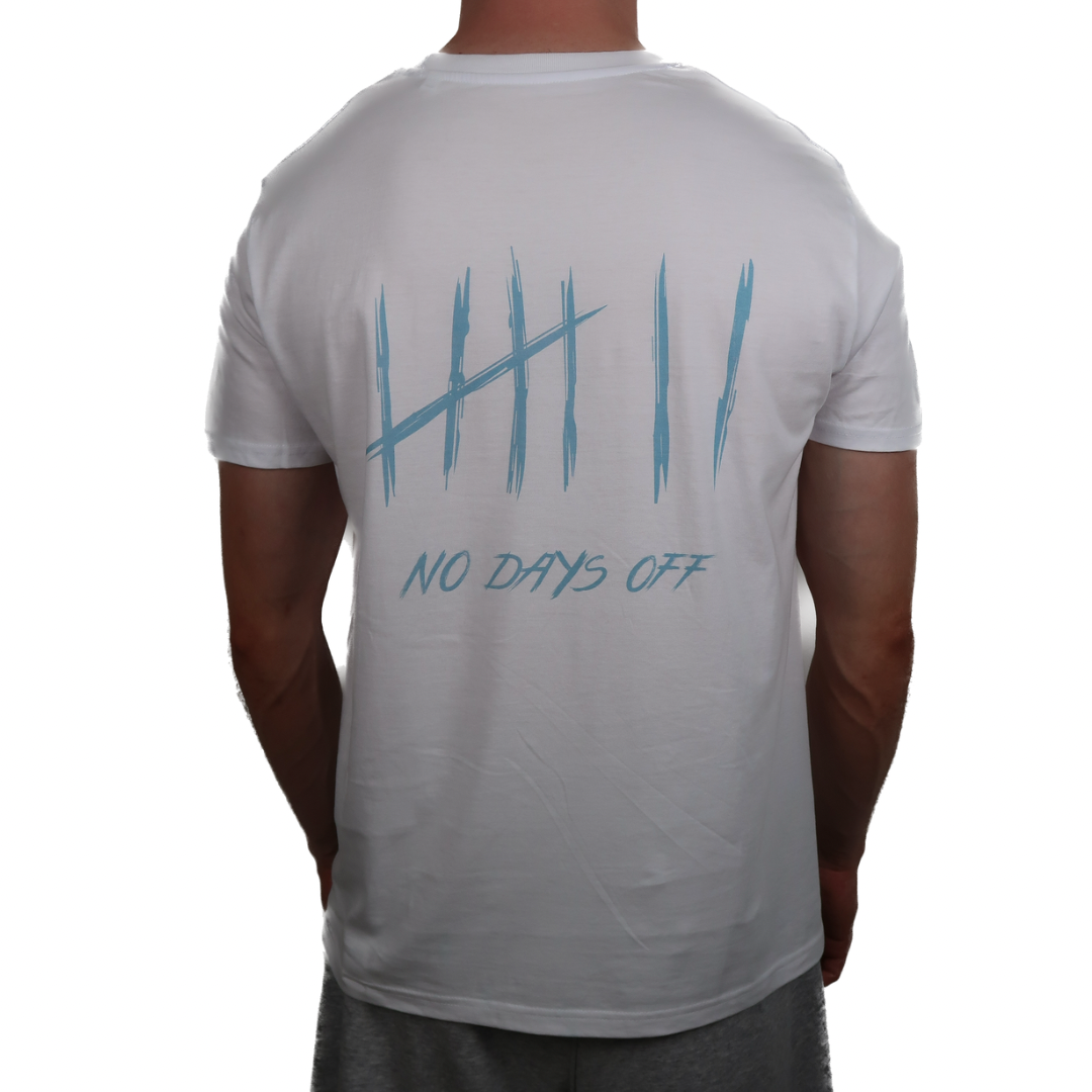 NoDaysOff Slim Fit T-Shirt - Blue on Black