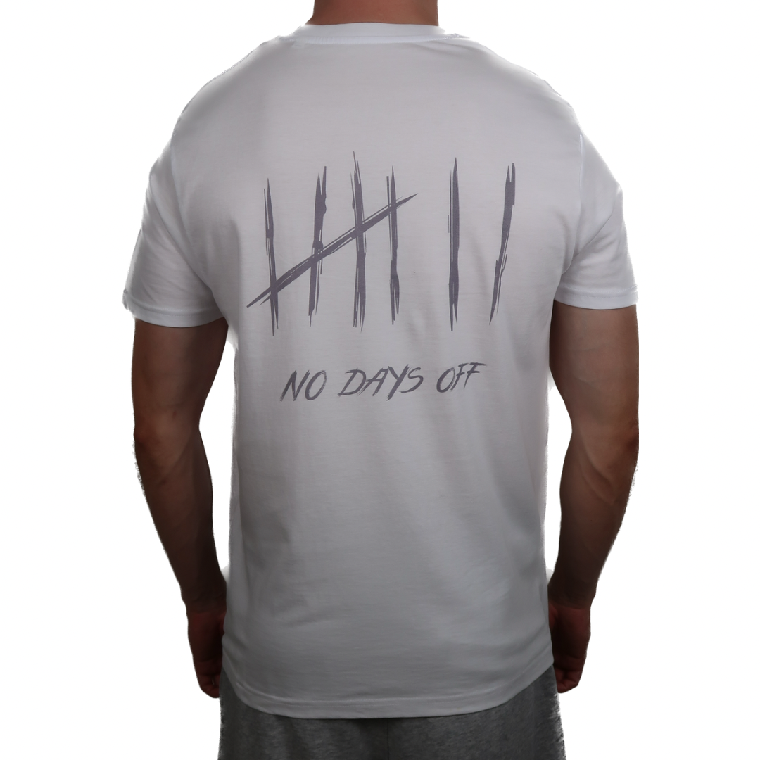 NoDaysOff Slim Fit T-Shirt - Grey on Black