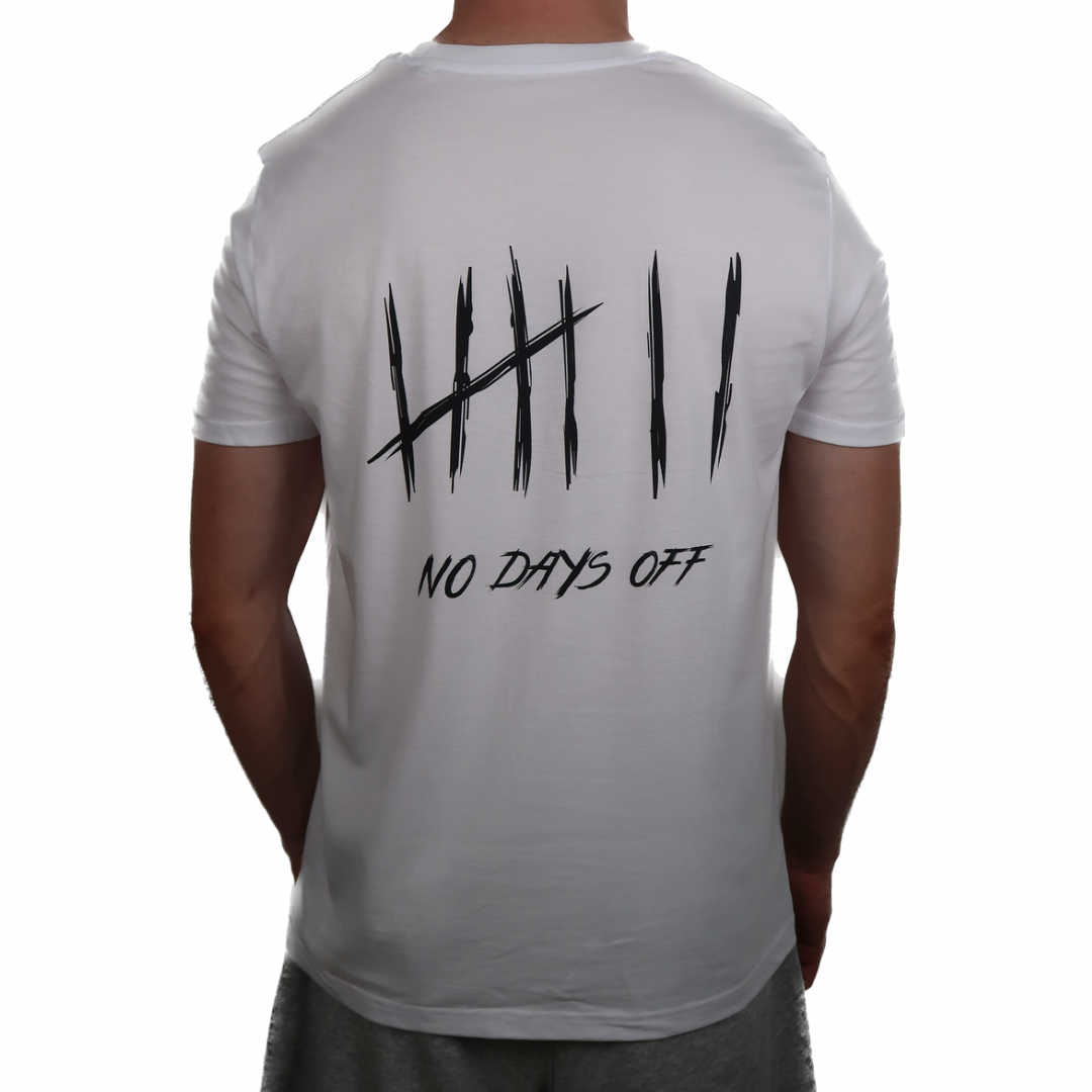 NoDaysOff Slim Fit T-Shirt - Black on Anthracite