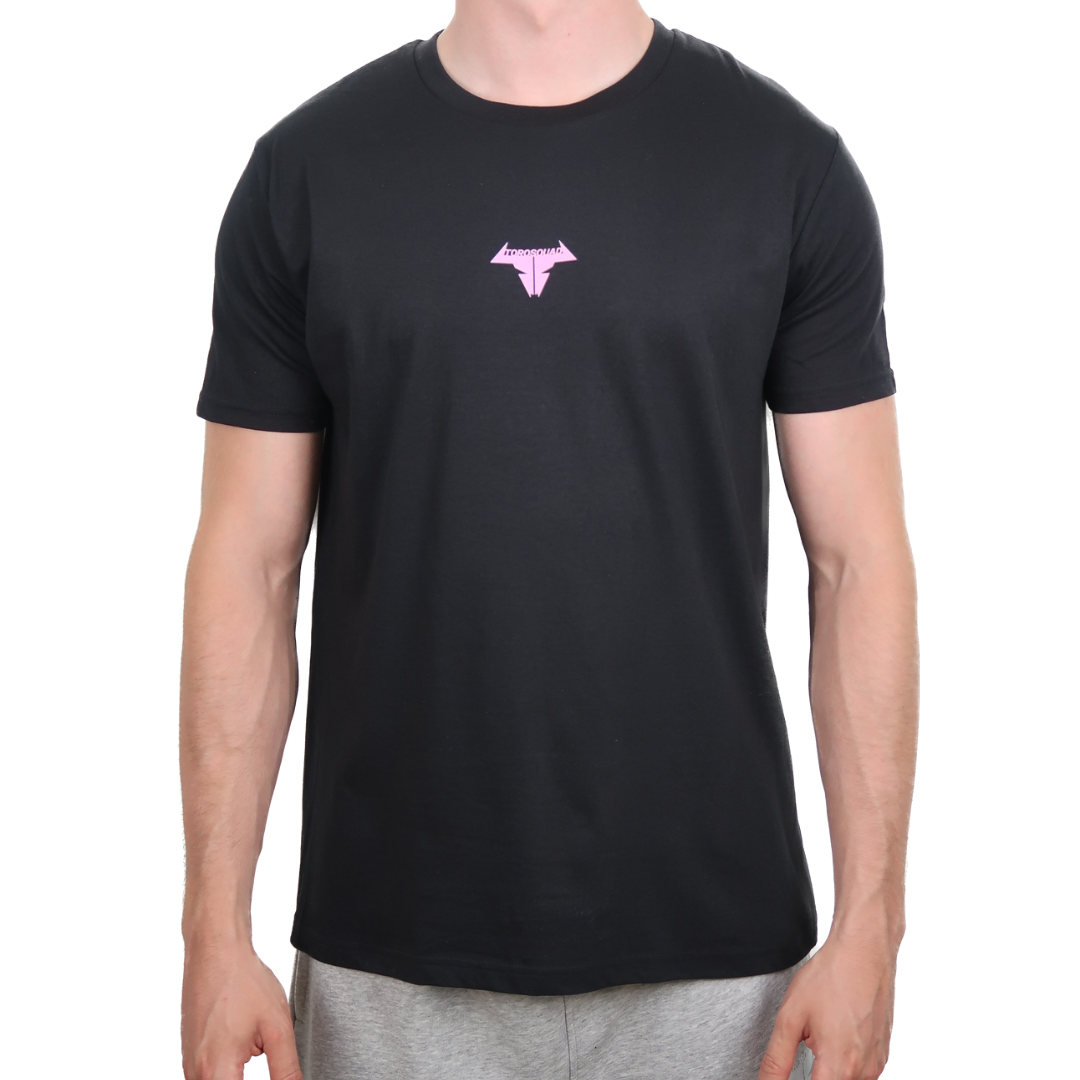 NoDaysOff Slim Fit T-Shirt - Pink on White